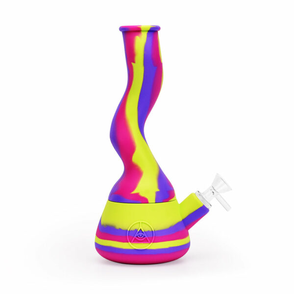 Shop Ritual 10” Wavy Silicone Beaker Bong in australian