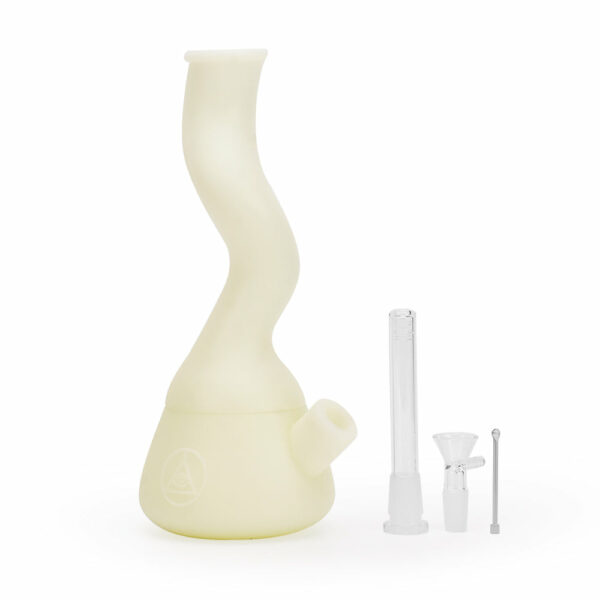 Shop Ritual 10” Wavy Silicone Beaker Bong in australian