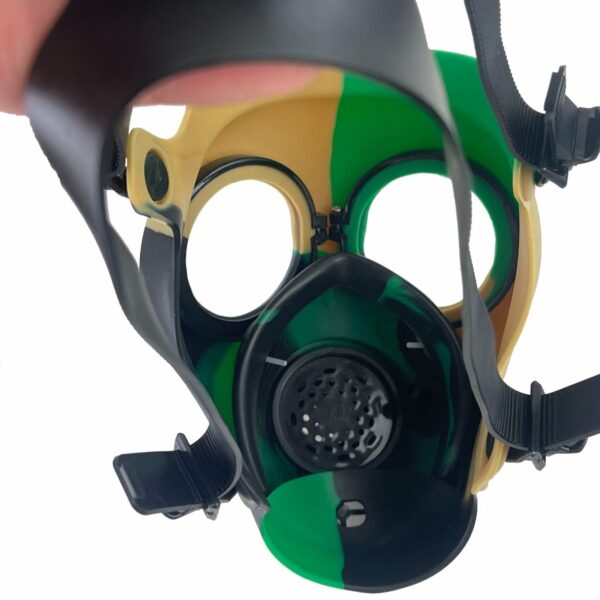 Shop CaliConnected Silicone Gas Mask Bong in australian