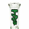 Shop TAG 16” Double Honeycomb Perc Straight Tube Bong in australian