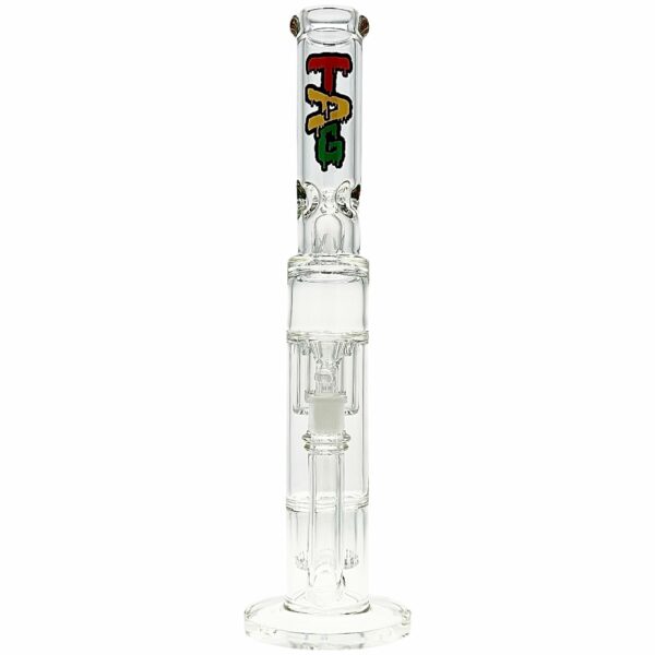 Shop TAG 19” Double Interior Showerhead Perc Bong in australian