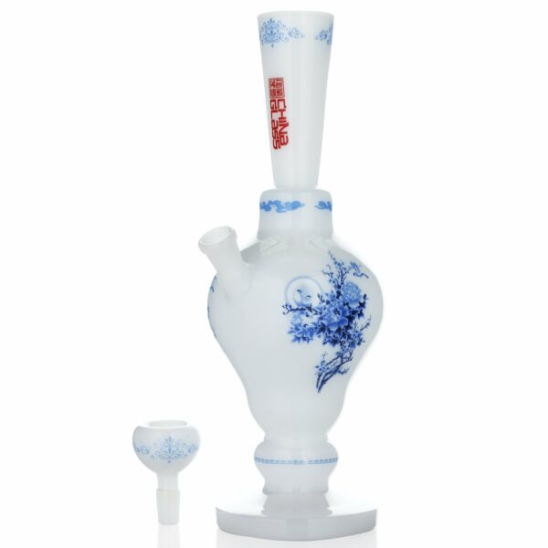 Shop The China Glass "Cao Cao" Dynasty Vase - 12” Water Pipe in australian