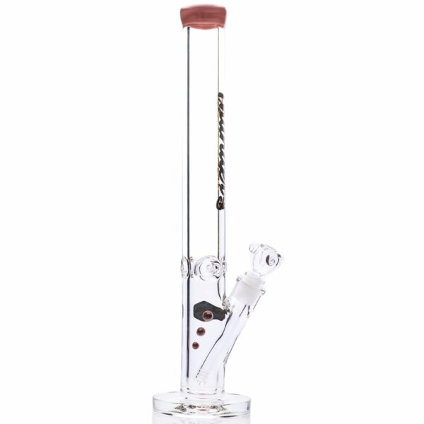 Shop Thunder Glass 9mm Thick Straight Tube Bong in australian