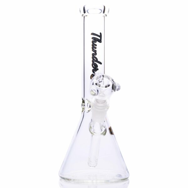 Shop Thunder Glass 5mm Thick 10” Glass Beaker Bong in australian