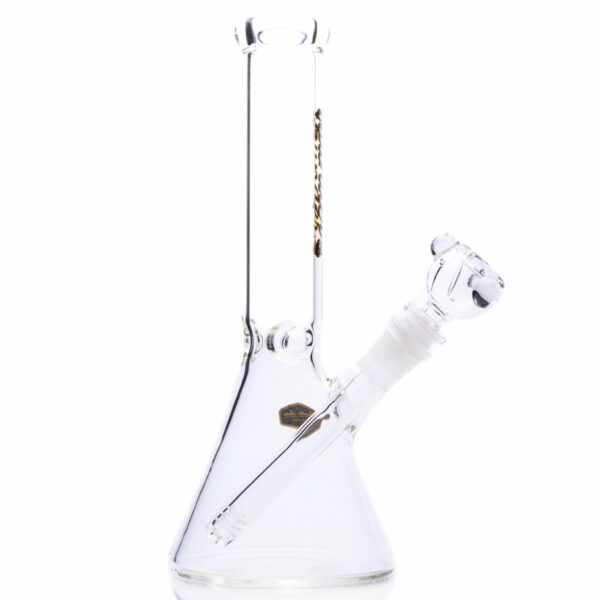 Shop Thunder Glass 5mm Thick 10” Glass Beaker Bong in australian