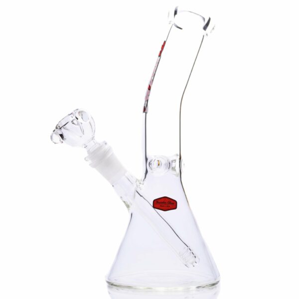 Shop Thunder Glass 5mm Thick 10” Glass Beaker Bong in australian