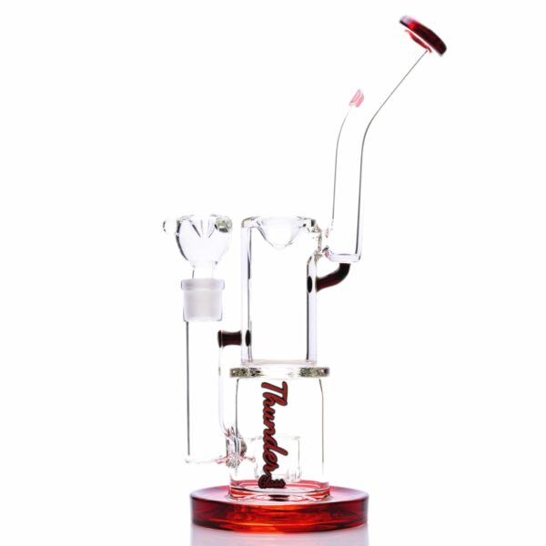 Shop Thunder Glass 12” Stacked Chamber Bong in australian