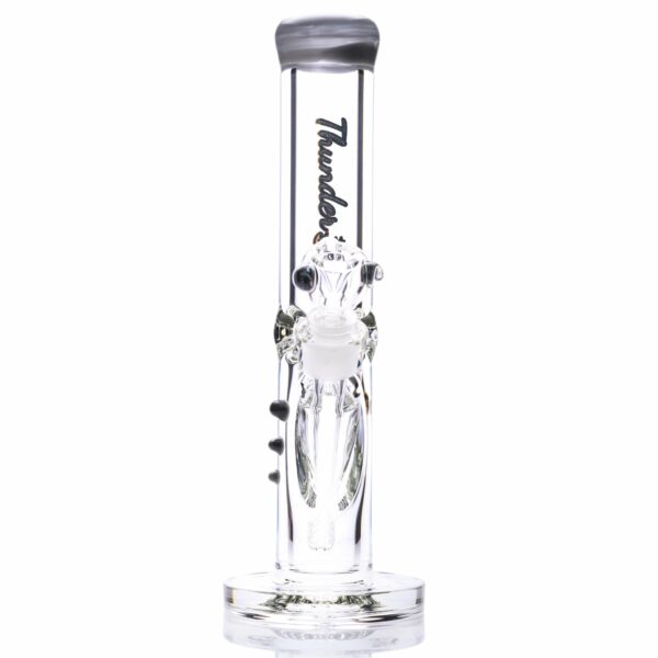 Shop Thunder Glass 9mm Thick Straight Tube Bong in australian