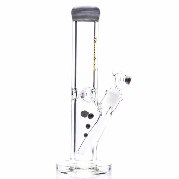 Shop Thunder Glass 9mm Thick Straight Tube Bong in australian