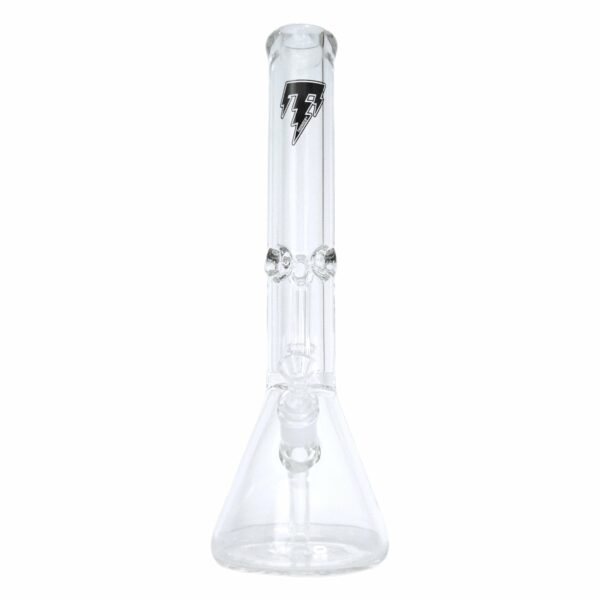 Shop Thunder Glass 16" Showerhead Perc Beaker Bong in australian