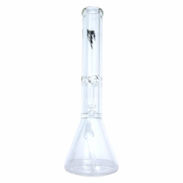 Shop Thunder Glass 16" Showerhead Perc Beaker Bong in australian