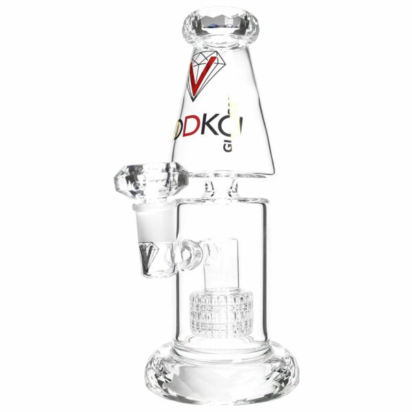 Shop Vodka Glass "Rose Quartz" - 10.5” Diamond Series Bong in australian