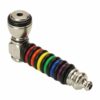 Shop Big Pipe 3.5" Pride Fruit Stripe Metal Pipe in australian