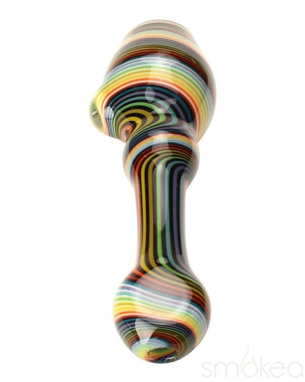 Shop Blazing Blue Glass Line Honeycomb Screen Chillum in australian