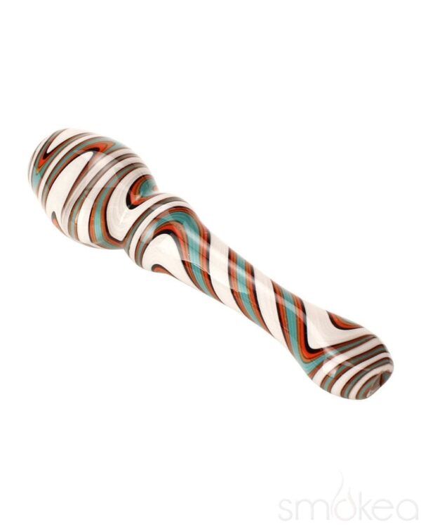 Shop Blazing Blue Glass Line Honeycomb Screen Chillum in australian