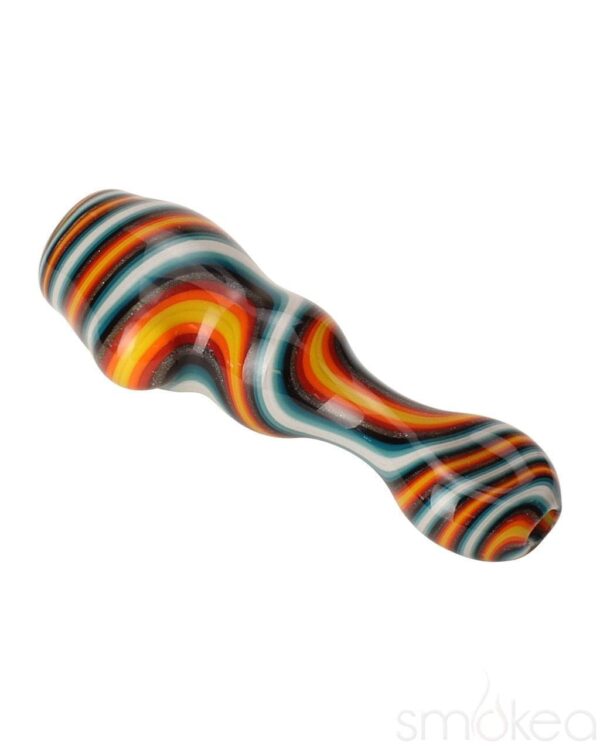 Shop Blazing Blue Glass Line Honeycomb Screen Chillum in australian