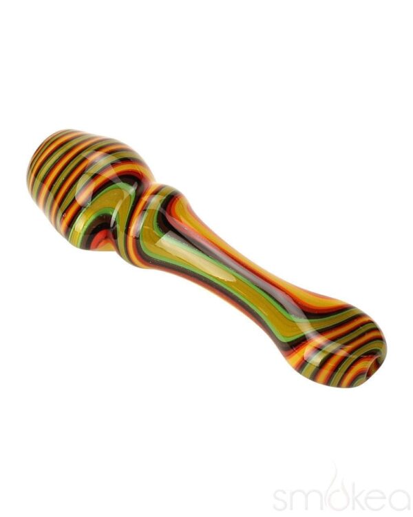 Shop Blazing Blue Glass Line Honeycomb Screen Chillum in australian