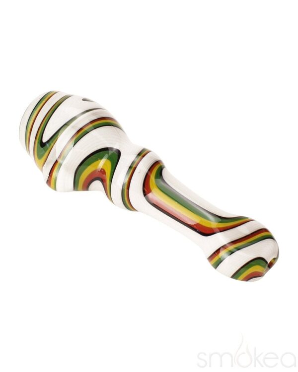 Shop Blazing Blue Glass Line Honeycomb Screen Chillum in australian