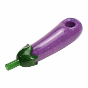 Shop Empire Glassworks Eggplant Hand Pipe in australian