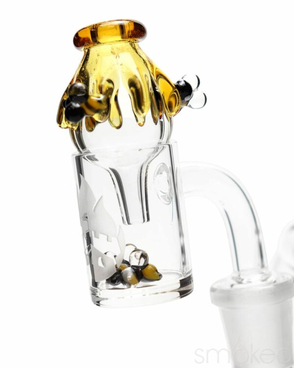 Shop Empire Glassworks Mini Save the Bees Recycler Rig in australian