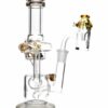 Shop Empire Glassworks Mini Save the Bees Recycler Rig in australian