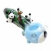 Shop Empire Glassworks Small Climbing Pandas Spoon Pipe in australian