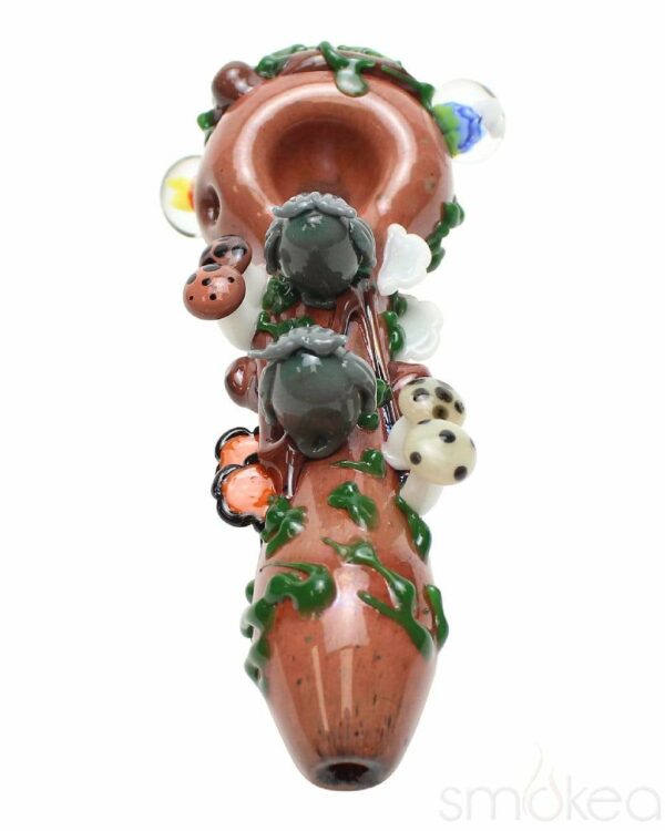 Shop Empire Glassworks Small Hootie's Forest Spoon Pipe in australian