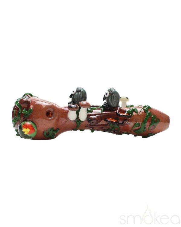 Shop Empire Glassworks Small Hootie's Forest Spoon Pipe in australian