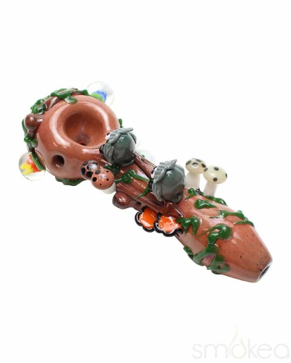 Shop Empire Glassworks Small Hootie's Forest Spoon Pipe in australian