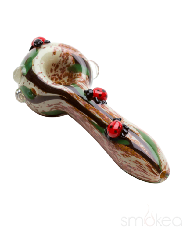 Shop Empire Glassworks Small Ladybug Spoon Pipe in australian