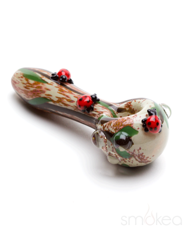 Shop Empire Glassworks Small Ladybug Spoon Pipe in australian