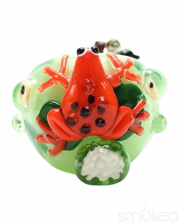 Shop Empire Glassworks Small Ribbit Spoon Pipe in australian