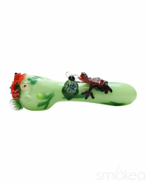 Shop Empire Glassworks Small Ribbit Spoon Pipe in australian