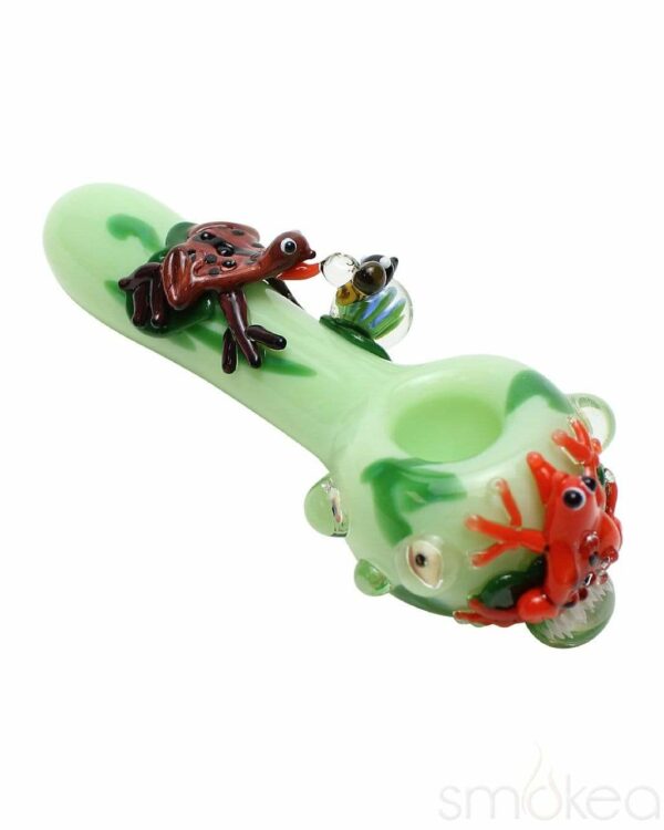 Shop Empire Glassworks Small Ribbit Spoon Pipe in australian