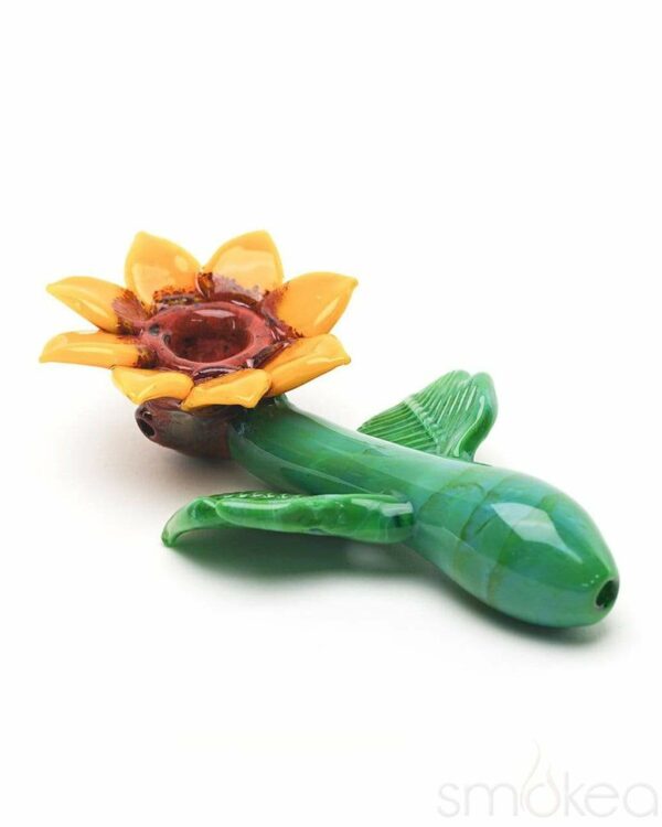 Shop Empire Glassworks Sunflower Sherlock Pipe in australian