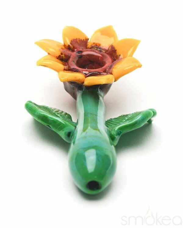 Shop Empire Glassworks Sunflower Sherlock Pipe in australian