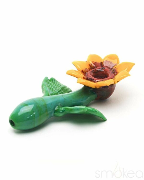 Shop Empire Glassworks Sunflower Sherlock Pipe in australian