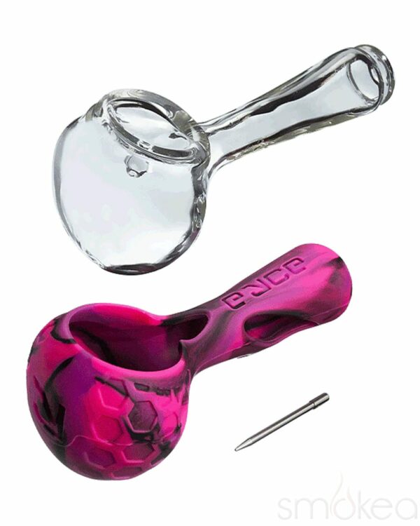 Shop Eyce Proteck Series Alien Silicone & Glass Spoon Pipe in australian