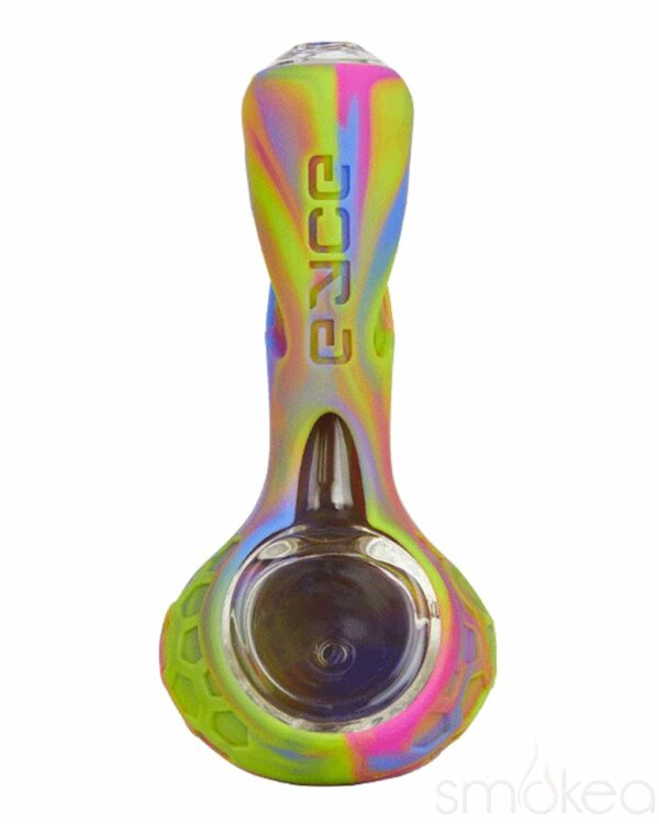 Shop Eyce Proteck Series Alien Silicone & Glass Spoon Pipe in australian