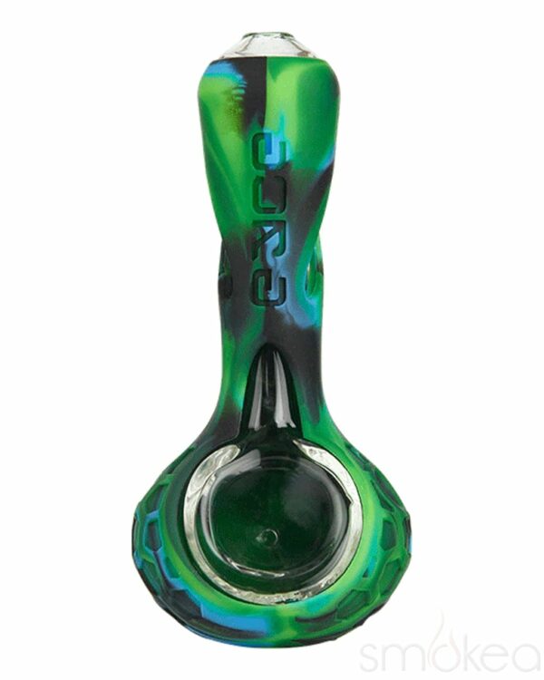 Shop Eyce Proteck Series Alien Silicone & Glass Spoon Pipe in australian