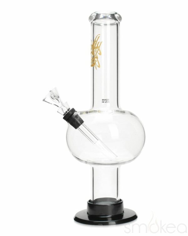 Shop Glowfly Glass 10" Bubble Bong w/ Removable Base in australian