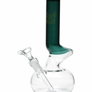 Shop Glowfly Glass 12" Color Zig Zag Bong in australian