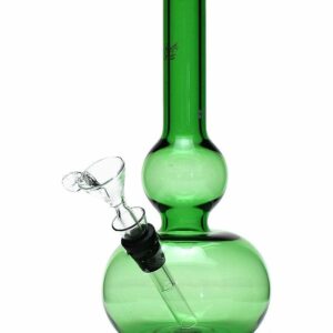 Shop Glowfly Glass Double Bubble Bong in australian