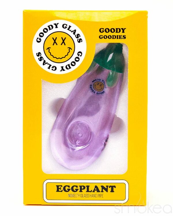 Shop Goody Glass Eggplant Hand Pipe in australian