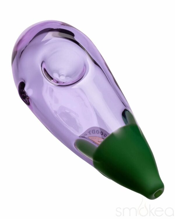 Shop Goody Glass Eggplant Hand Pipe in australian