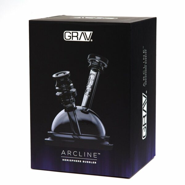 Shop Grav® 6" Arcline Hemisphere Bubbler Bong in australian