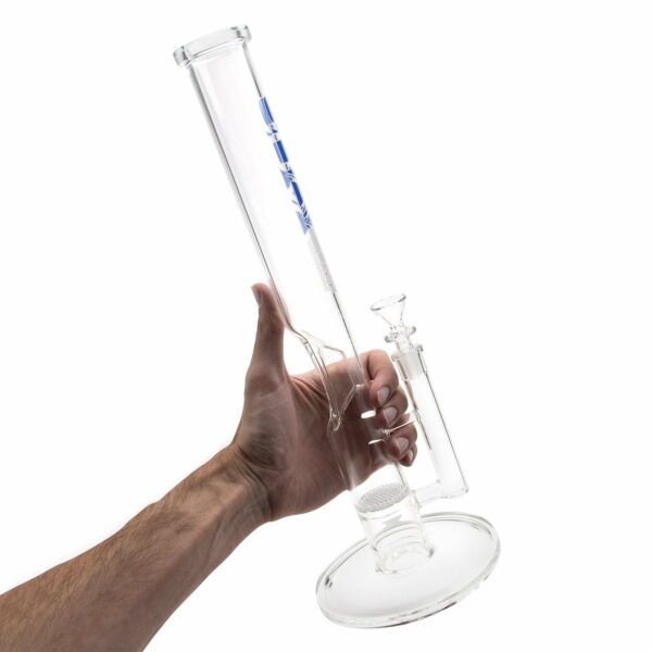 Shop Grav® 16” Straight Tube Honeycomb Perc Water Pipe in australian