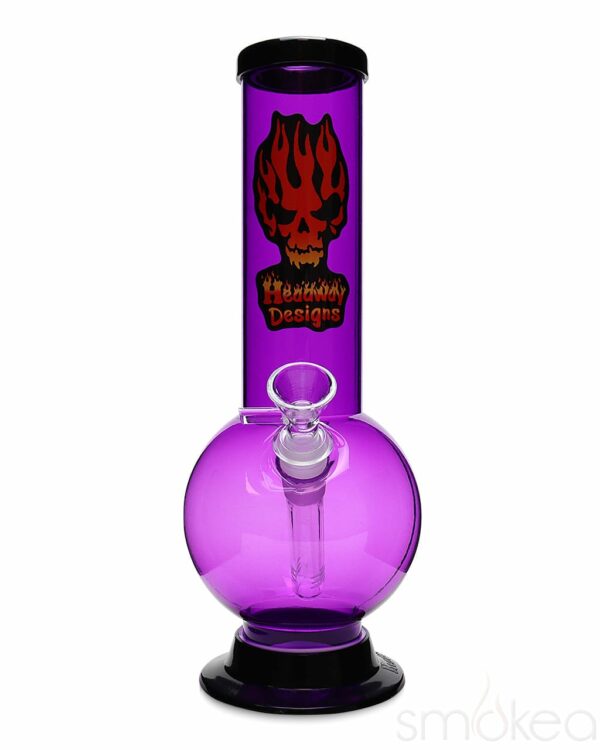 Shop Headway 10" Glass on Glass Bubble Acrylic Bong in australian