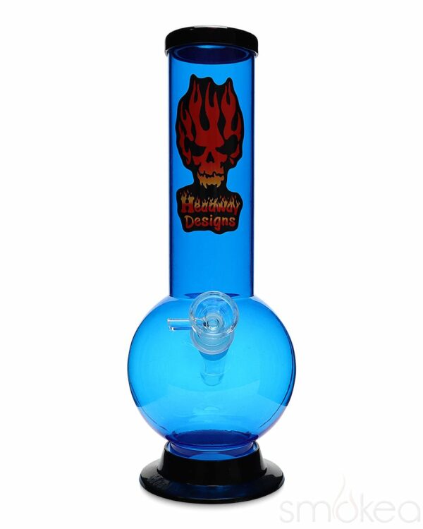 Shop Headway 10" Glass on Glass Bubble Acrylic Bong in australian