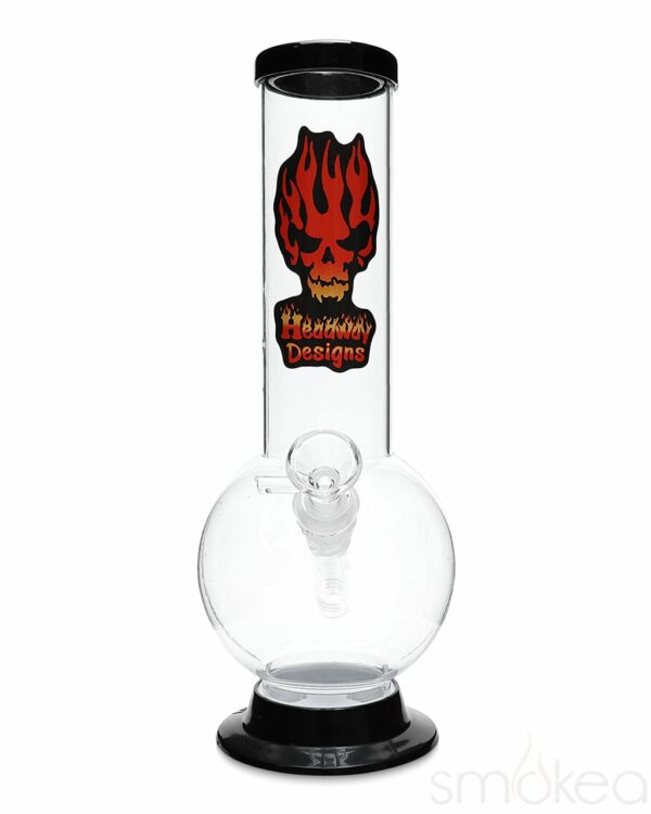 Shop Headway 10" Glass on Glass Bubble Acrylic Bong in australian